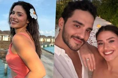 Survivor Ayşe Yüksel sevgilisi Sercan Saray ile nişanlandı!
