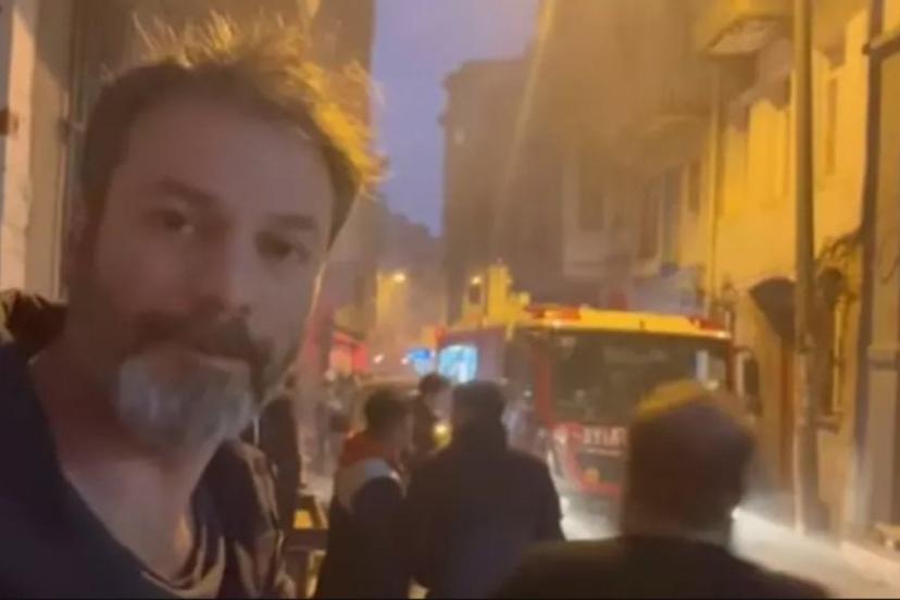 Ufuk Özkan'ın kardeşi Umut Özkan'ın yangın paylaşımı: Korku dolu bir andı