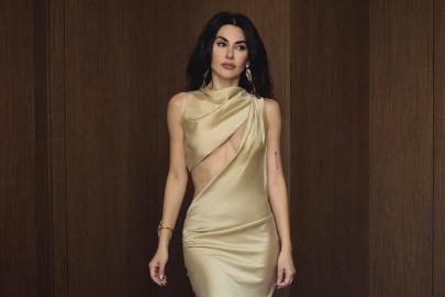 Nesrin Cavadzade, köpeğine doğum günü partisi düzenledi