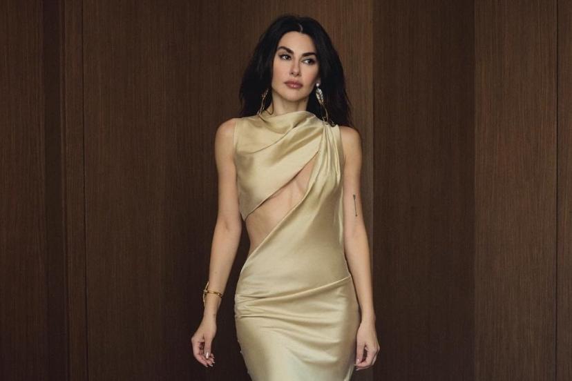 Nesrin Cavadzade, köpeğine doğum günü partisi düzenledi