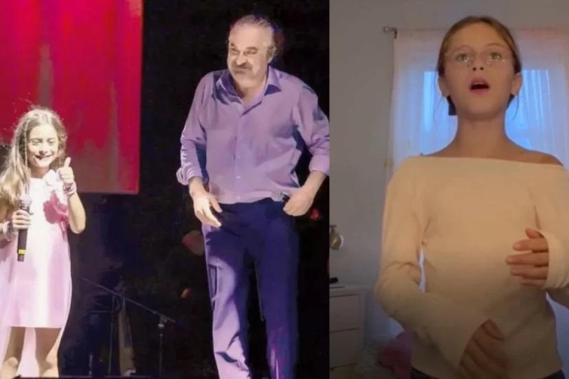 Volkan Konak’ın kızı Derin Konak babasının yolunda! Şarkı söylediği anlar gündem oldu