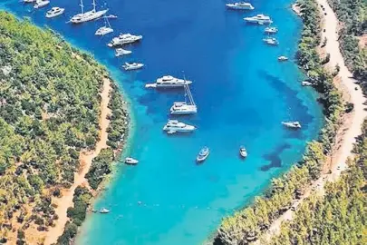 Sezonluk tekneler yerini aldı