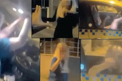 Taksicilik yaparken saldırıya uğradı