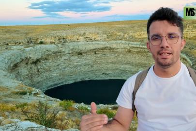Kaşif Mustafa Satıcı Kızören Obruğu’nda: Suyun Gerileyen Yüzünü Görüntüledi