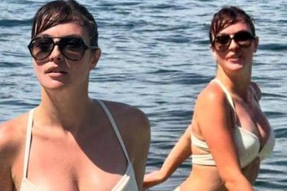 Melis Sezen tatilde denizin tadını çıkardığı anları paylaştı